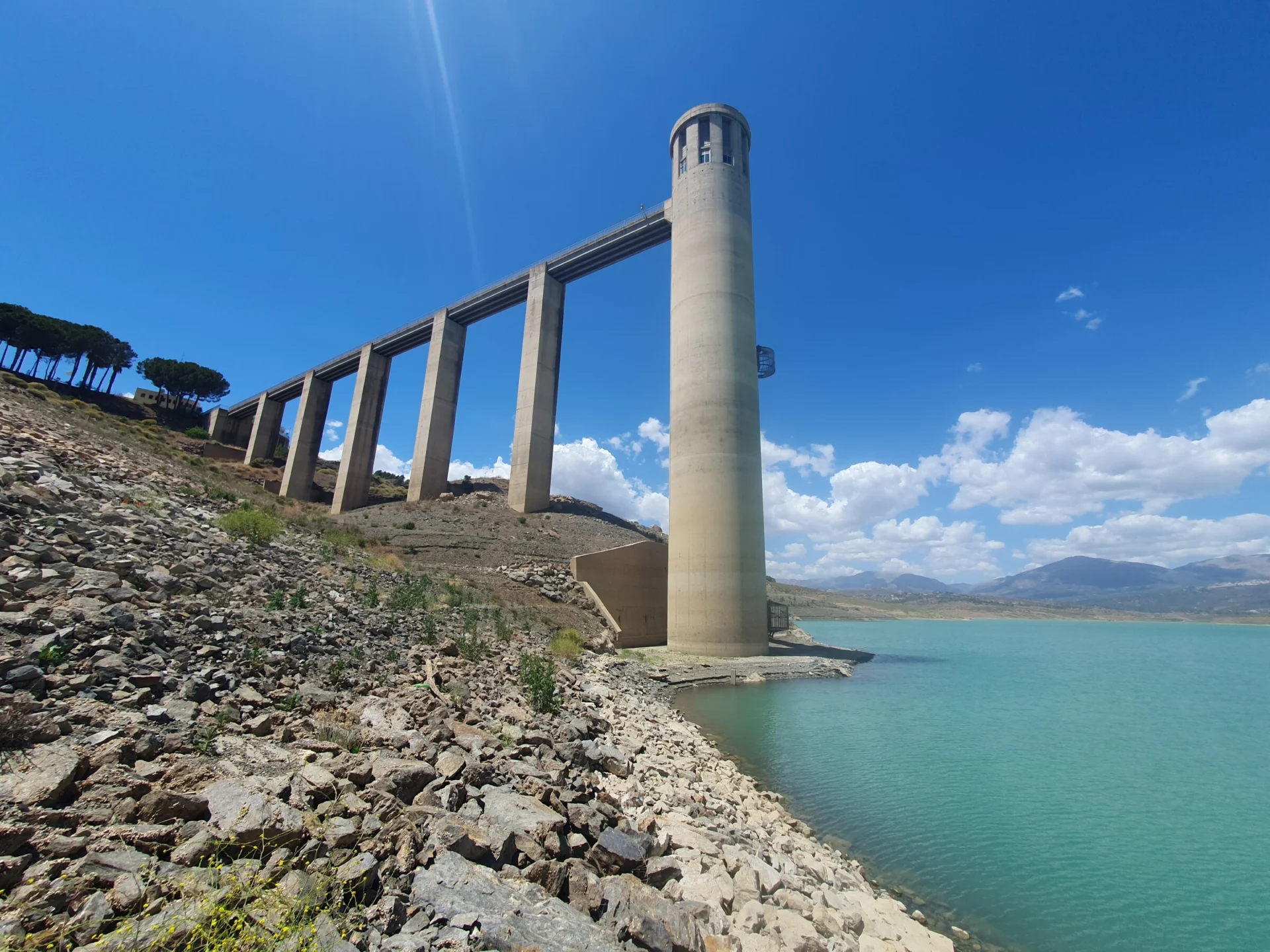 Droogte in Spanje: lege stuwmeren