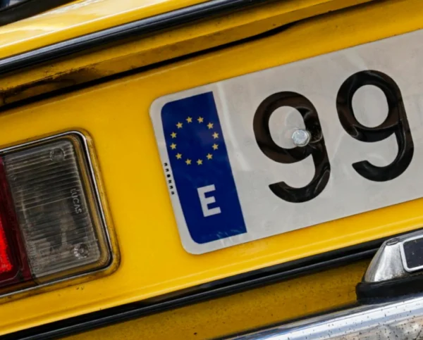 auto meenemen naar spanje